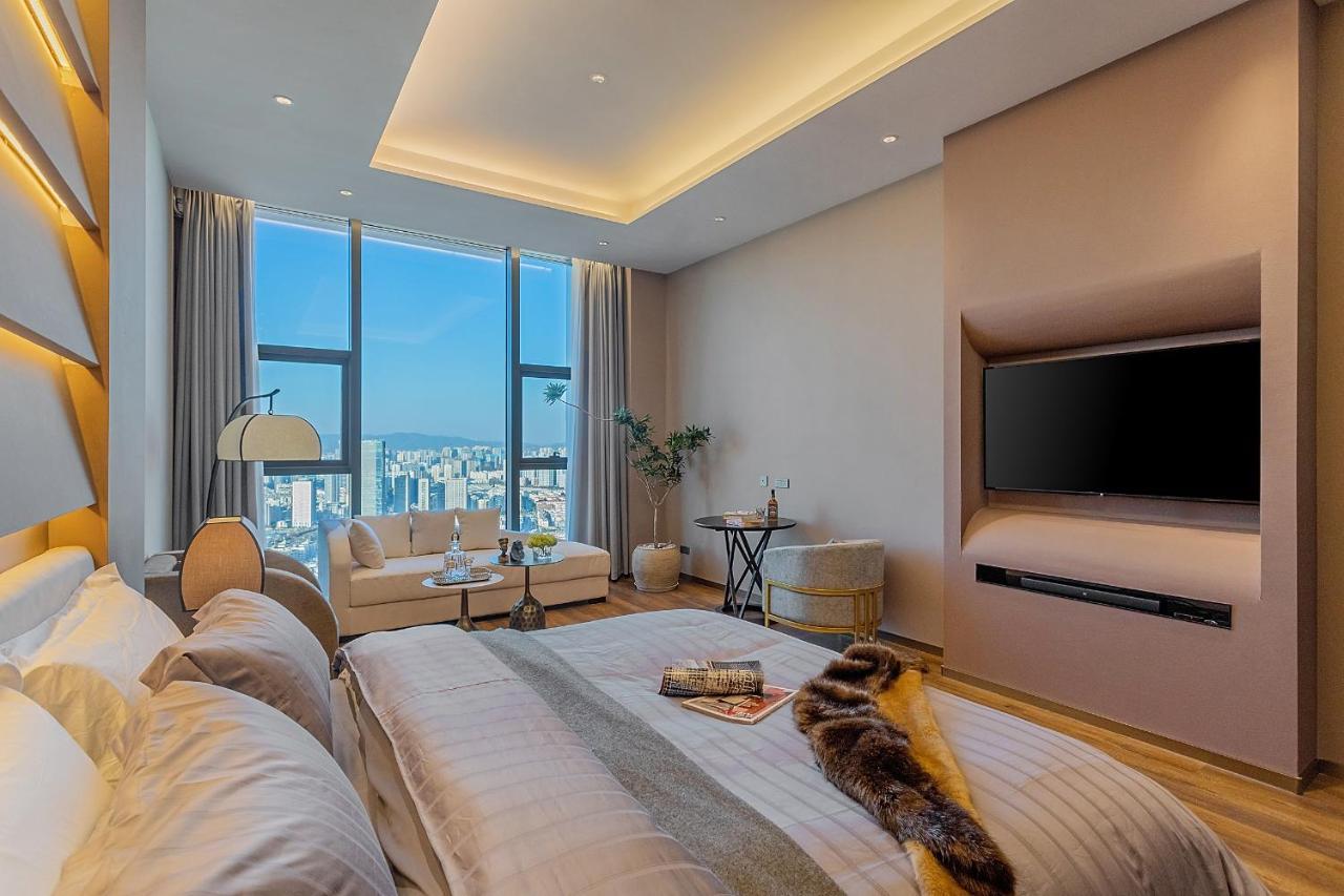 Kunming Hotel High Sky View Apartment Dış mekan fotoğraf