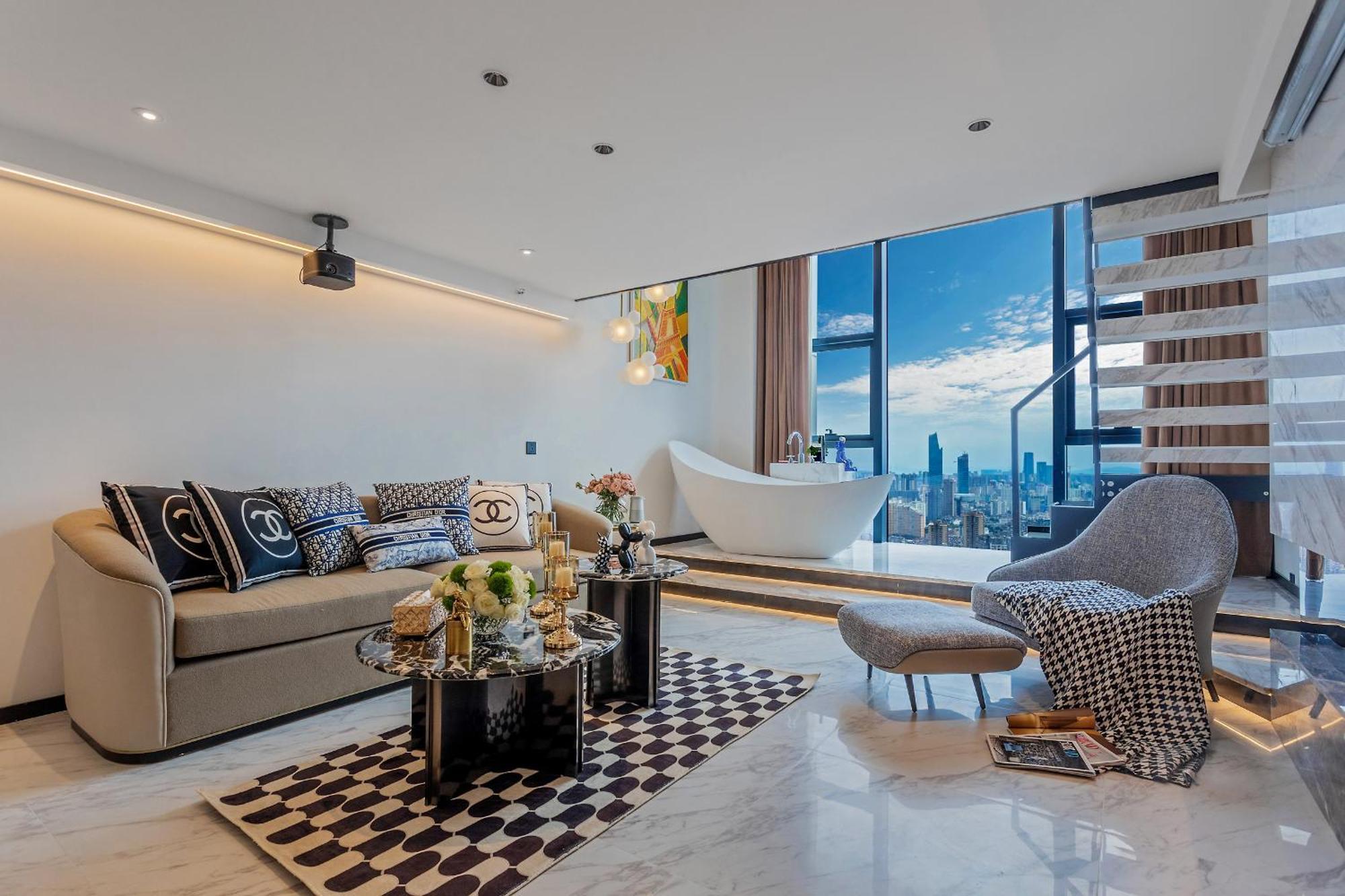 Kunming Hotel High Sky View Apartment Dış mekan fotoğraf